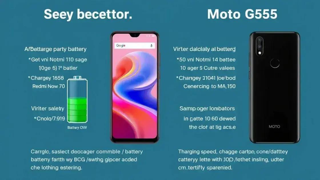 Bateria: durabilidade e carregamento rápido Bateria: durabilidade e carregamento rápido