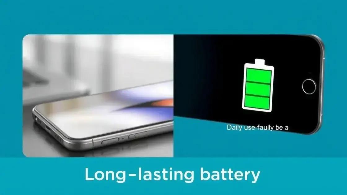 Bateria de longa duração Bateria de longa duração