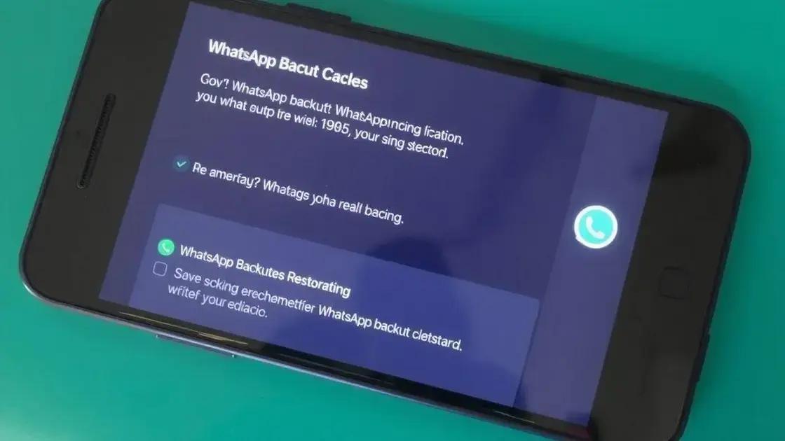 Como restaurar conversas do WhatsApp Como restaurar conversas do WhatsApp