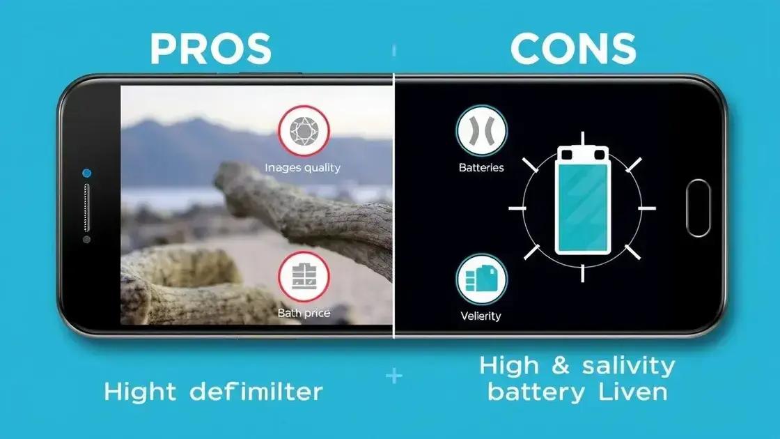 Prós e contras dos smartphones com câmera de alta definição Prós e contras dos smartphones com câmera de alta definição
