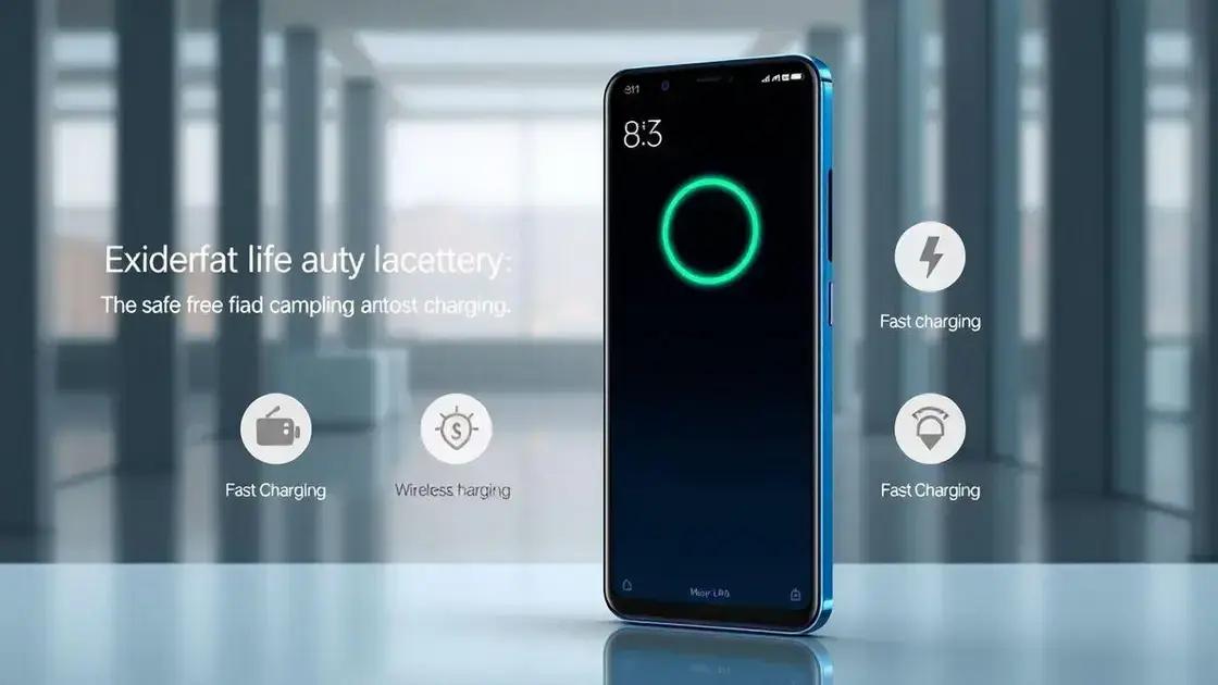 duração da bateria e carregamento duração da bateria e carregamento