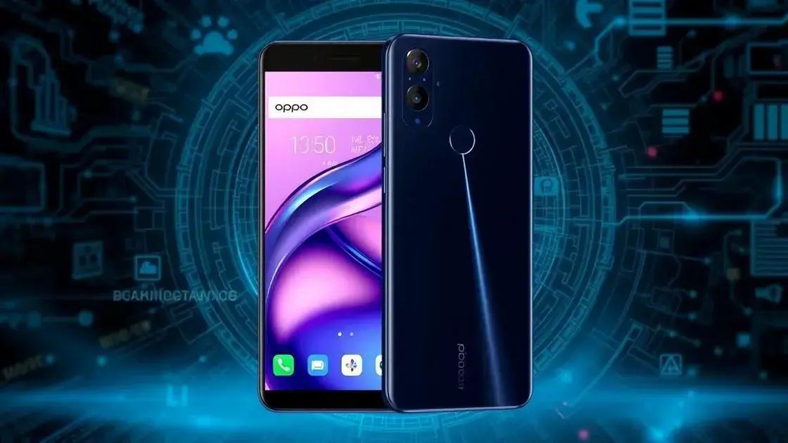 Principais características e especificações