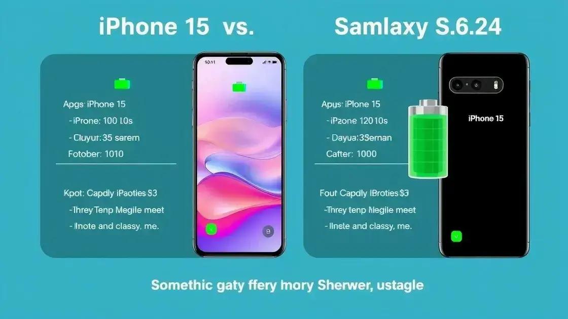 Bateria e autonomia: comparação importante Bateria e autonomia: comparação importante