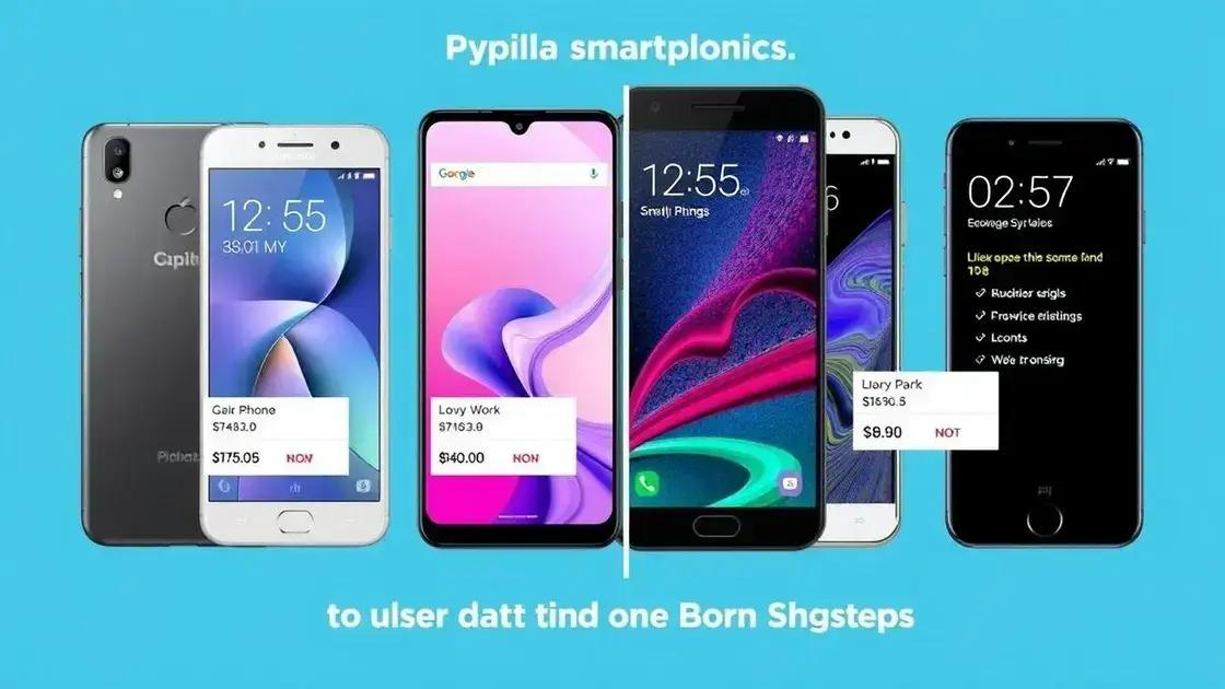 Comparativo de preços dos celulares mais populares Comparativo de preços dos celulares mais populares