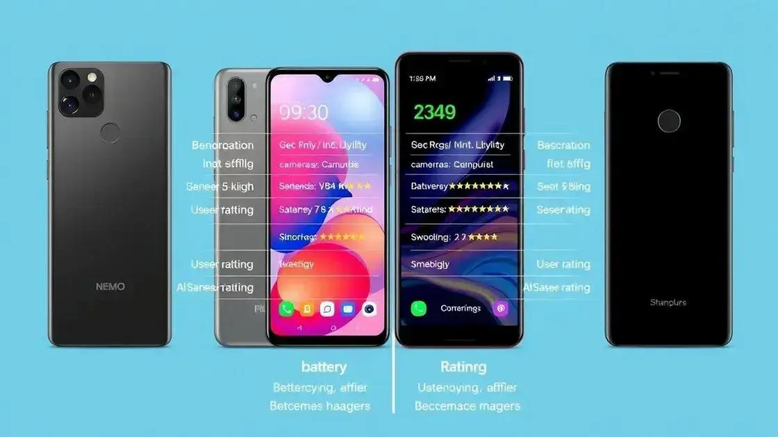 Comparação das melhores opções do mercado Comparação das melhores opções do mercado