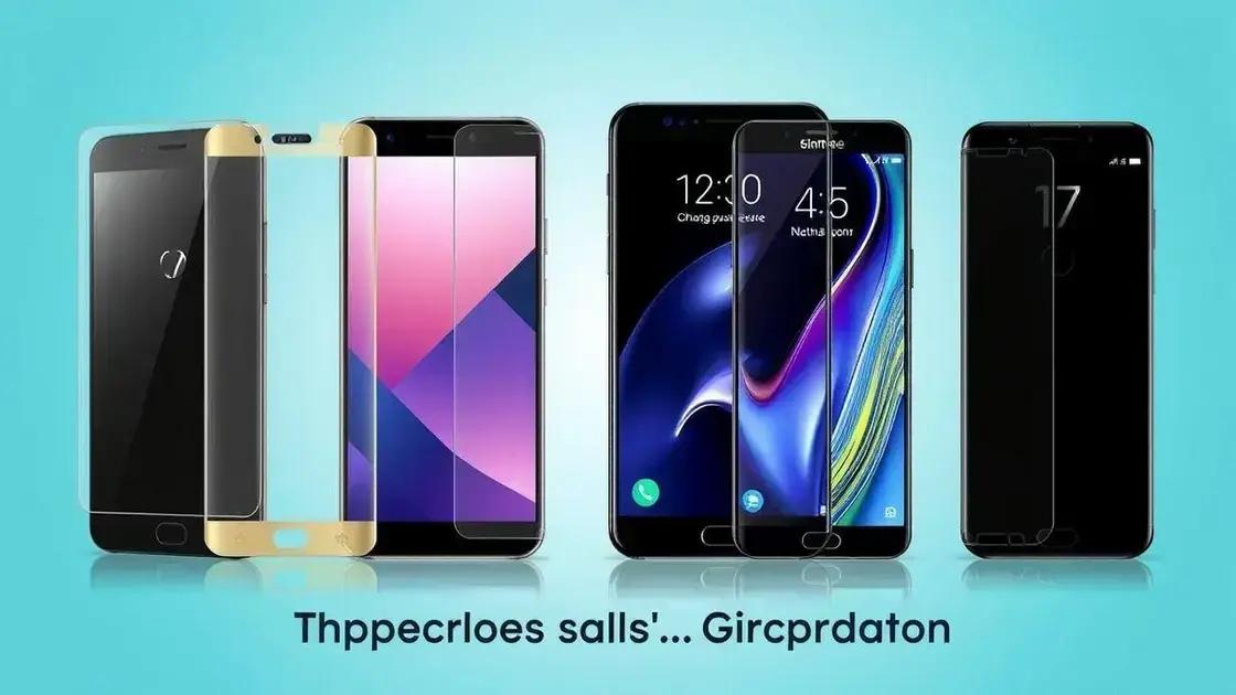 Top 5 películas de vidro para smartphone em 2023 Top 5 películas de vidro para smartphone em 2023