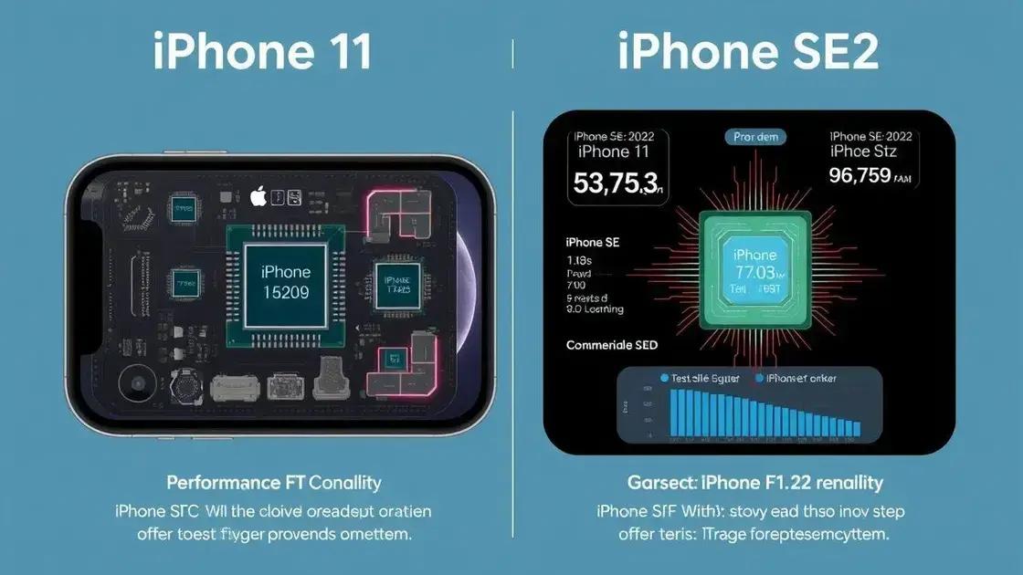 Desempenho: chip e software em comparação Desempenho: chip e software em comparação