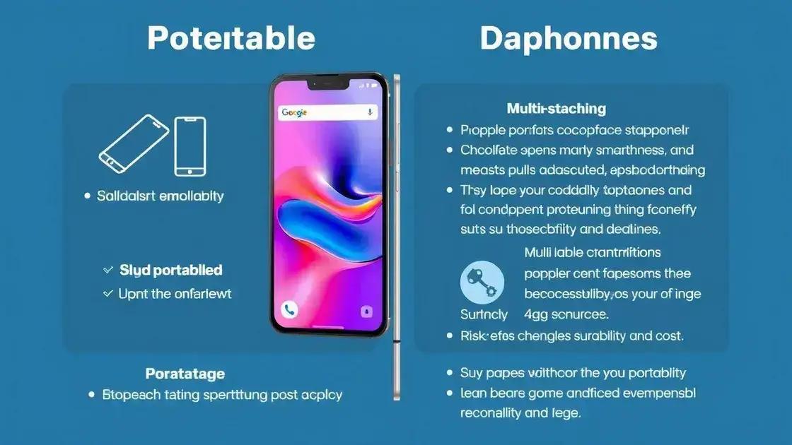 Vantagens e desvantagens dos smartphones dobráveis Vantagens e desvantagens dos smartphones dobráveis