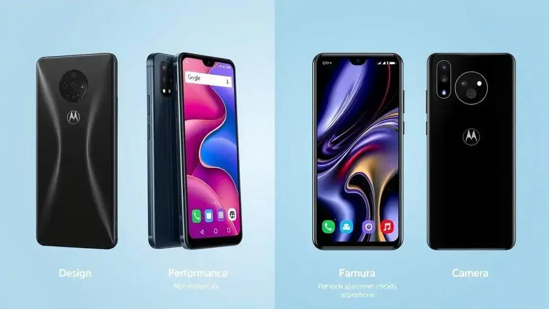 Comparativo com outros smartphones dobráveis