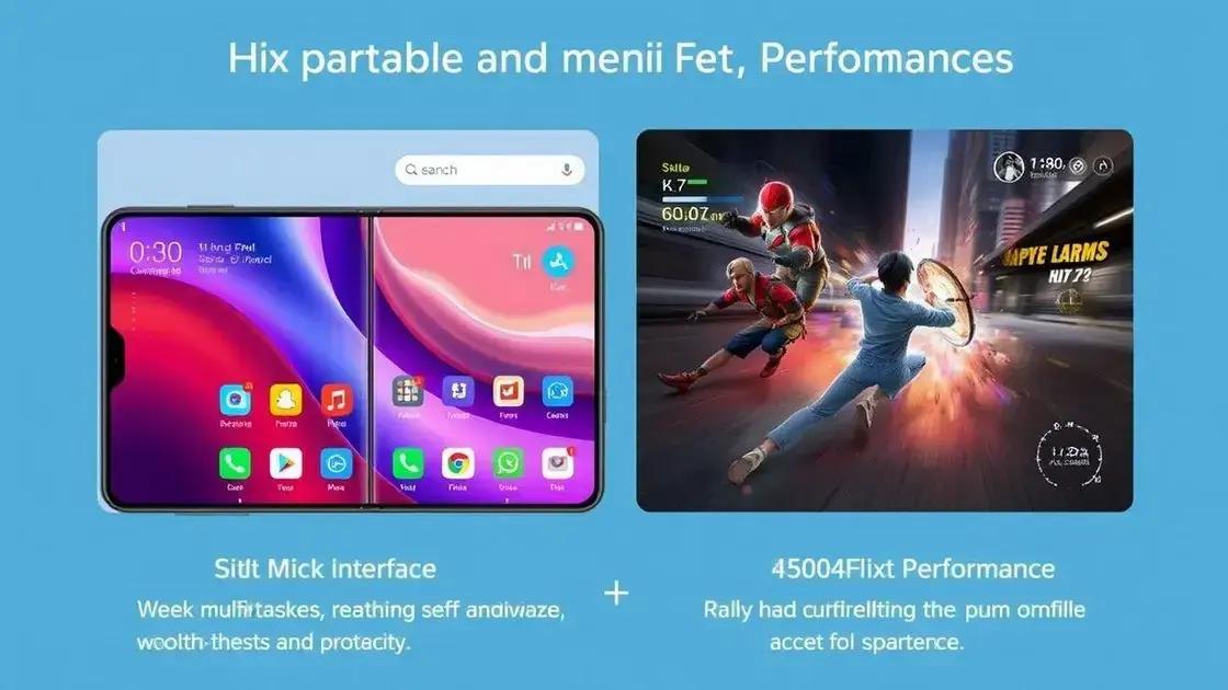 Experiência de uso e desempenho Experiência de uso e desempenho