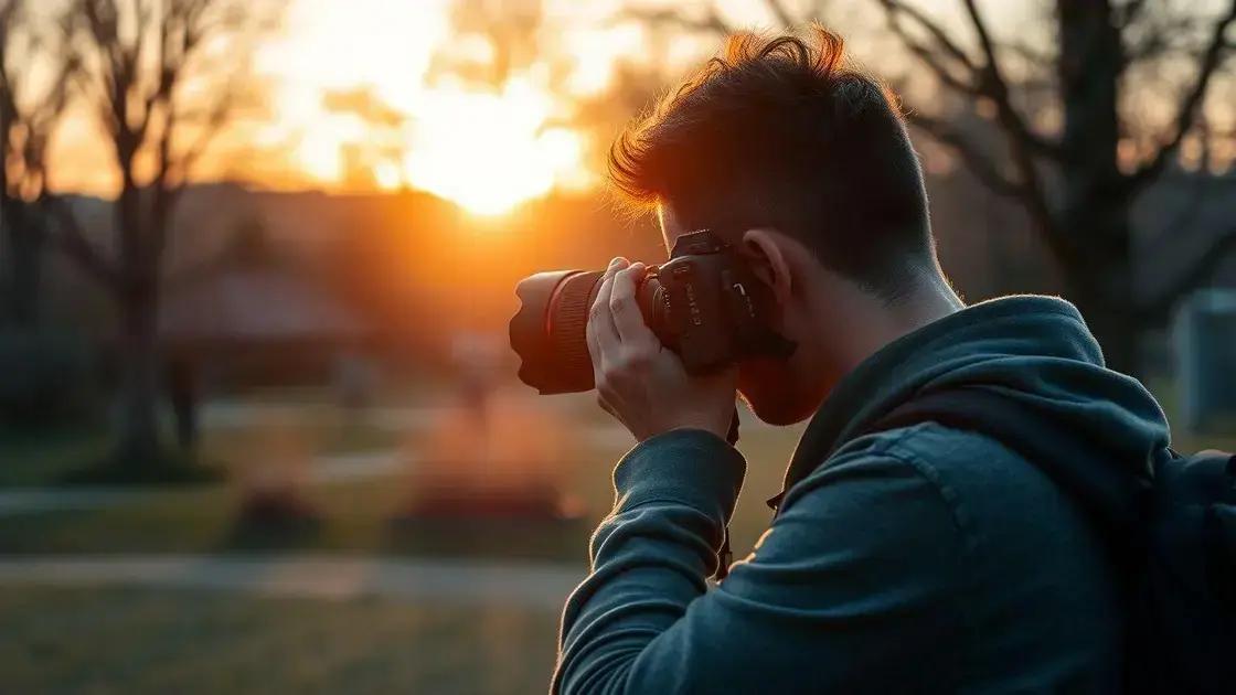 A importância da iluminação nas fotografias