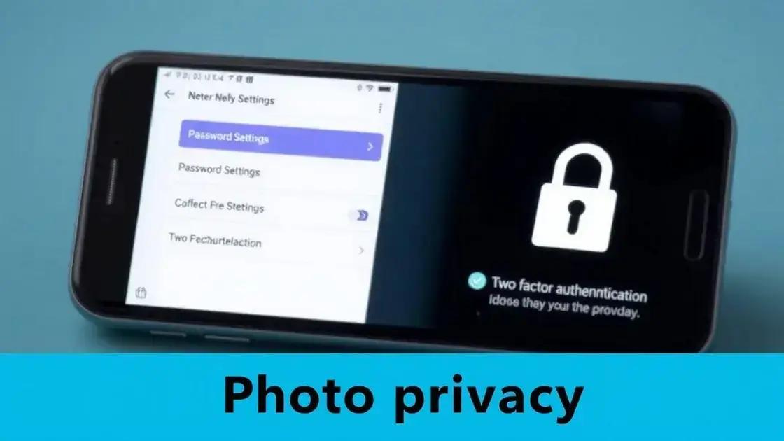 Dicas de segurança para proteger suas fotos Dicas de segurança para proteger suas fotos