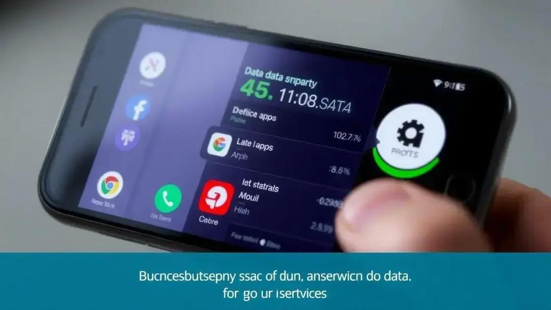 Monitore o uso de dados no seu smartphone Monitore o uso de dados no seu smartphone