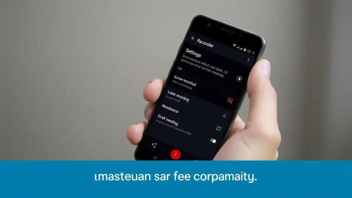 Passo a passo: como gravar telas no Android