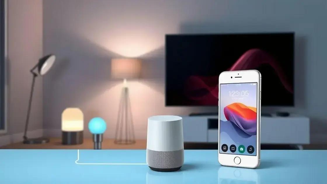 Integrando o assistente de voz com outros dispositivos