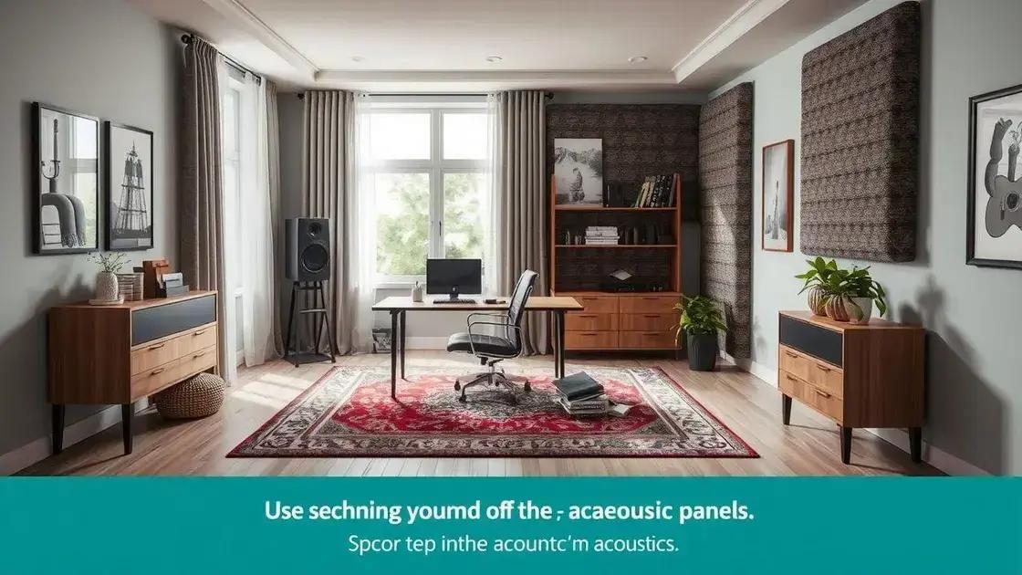 Dicas para melhorar a acústica do ambiente Dicas para melhorar a acústica do ambiente