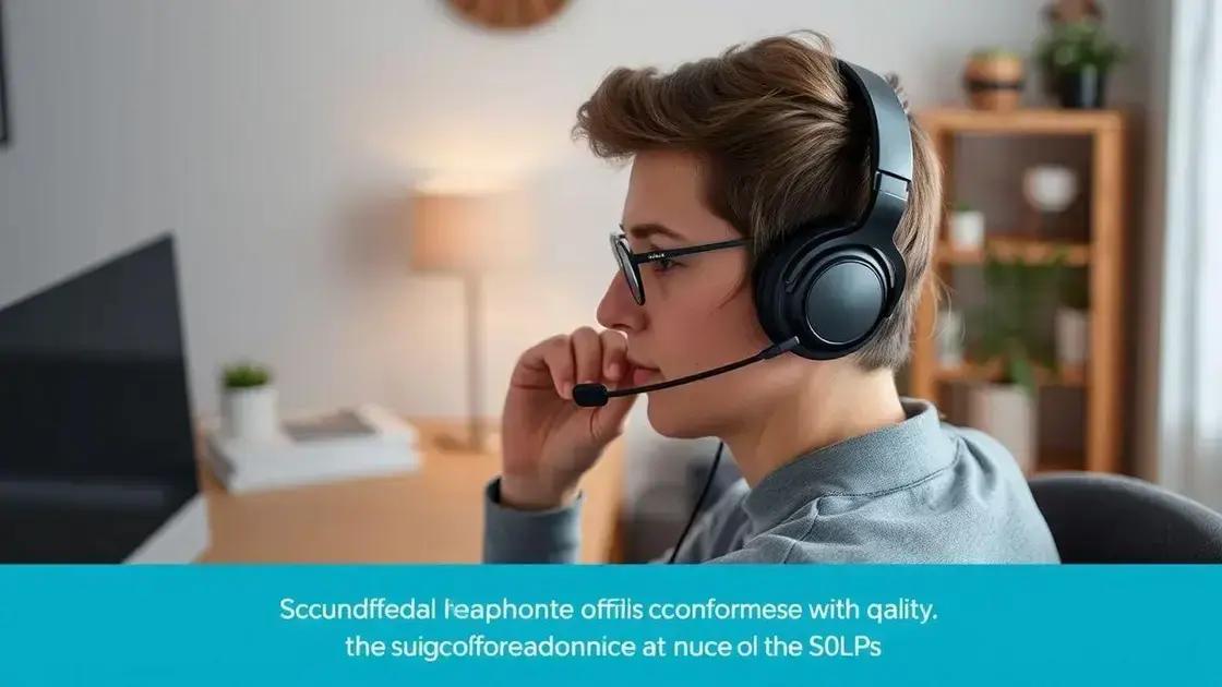 Escolha do fone de ouvido ideal para chamadas Escolha do fone de ouvido ideal para chamadas