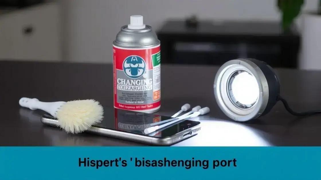 Materiais necessários para a limpeza Materiais necessários para a limpeza