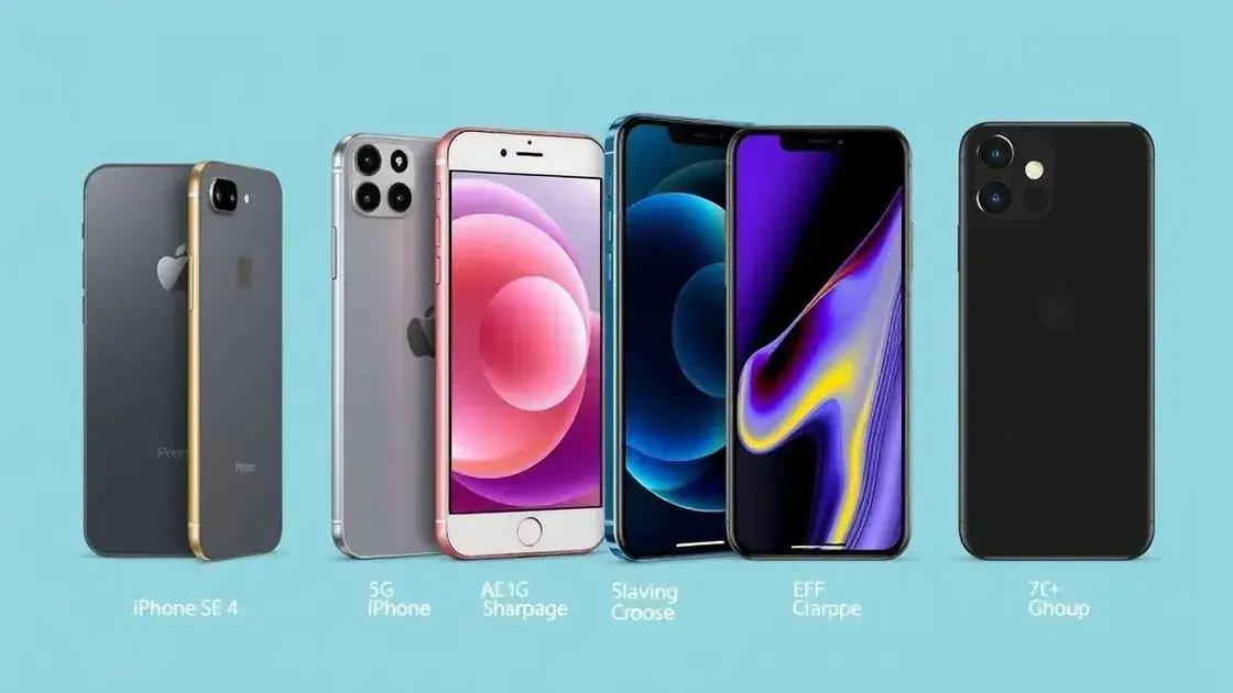 Comparação com outros smartphones 5G Comparação com outros smartphones 5G