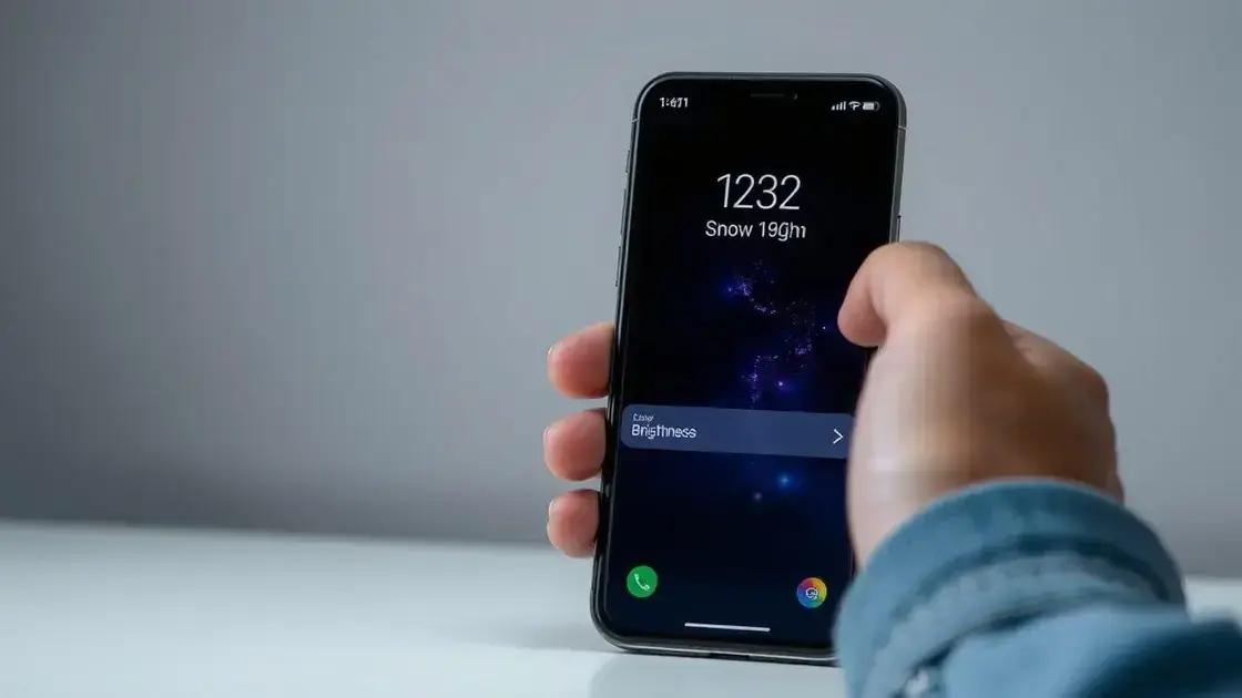 Ajustes de brilho e tela para economia de energia Ajustes de brilho e tela para economia de energia