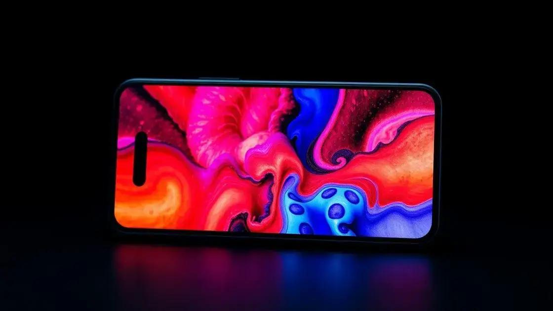 Vantagens das telas AMOLED em smartphones Vantagens das telas AMOLED em smartphones