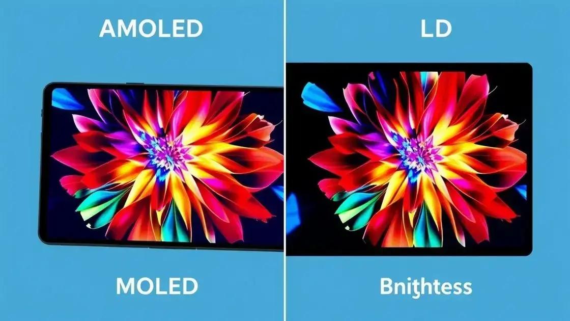 Comparativo: tela AMOLED vs LCD Comparativo: tela AMOLED vs LCD