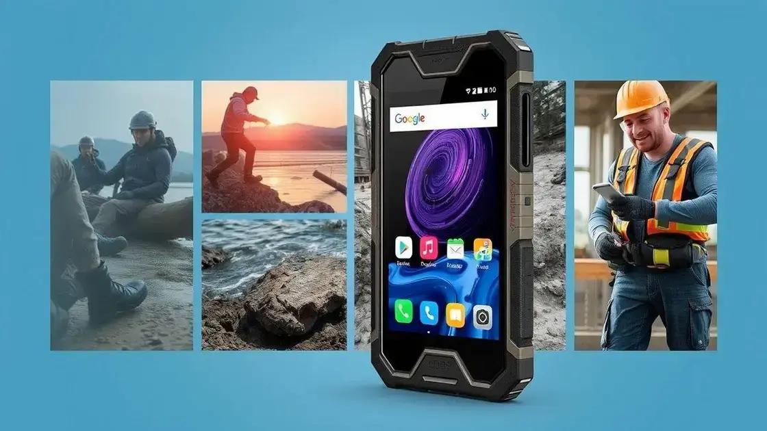 Vantagens de investir em um celular resistente Vantagens de investir em um celular resistente