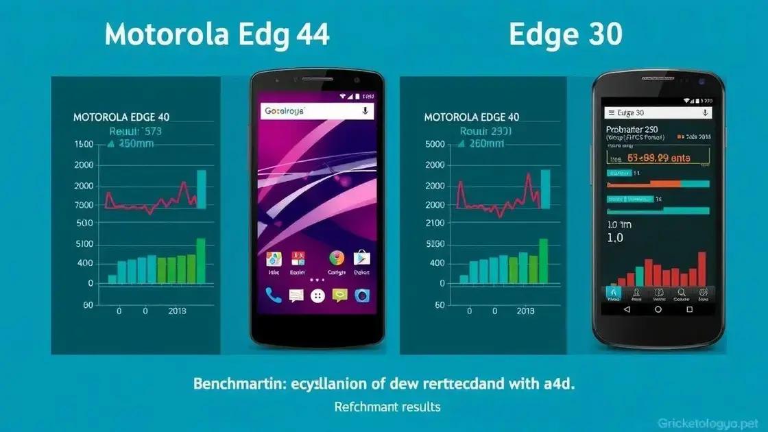 Desempenho: especificações e resultados de benchmark Desempenho: especificações e resultados de benchmark