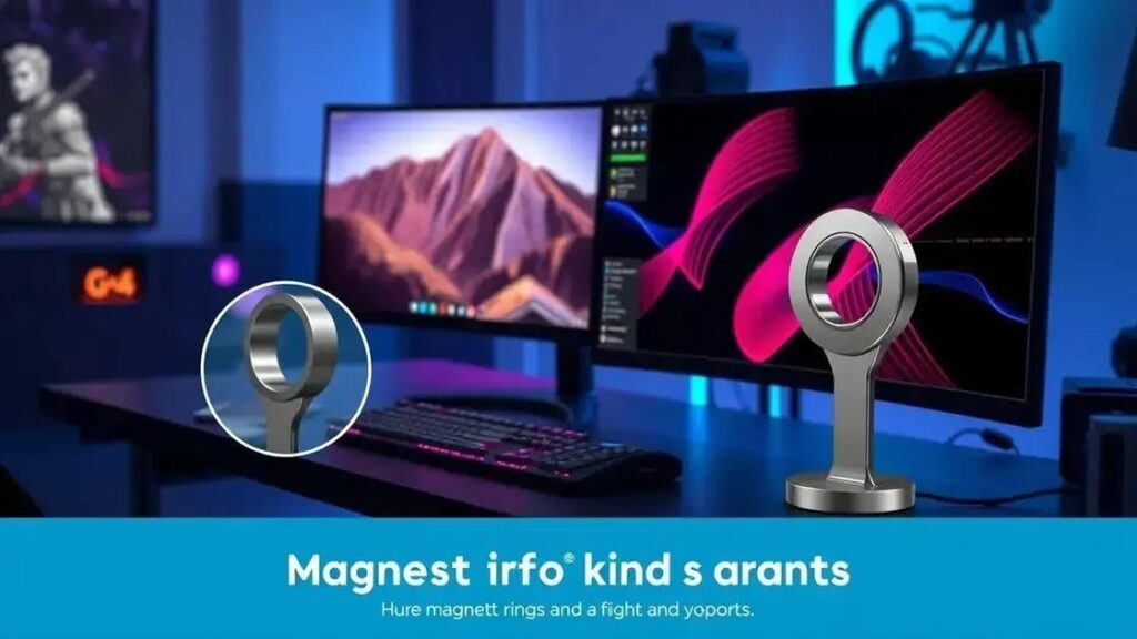 Anéis e suportes magnéticos para gaming: O que você precisa saber