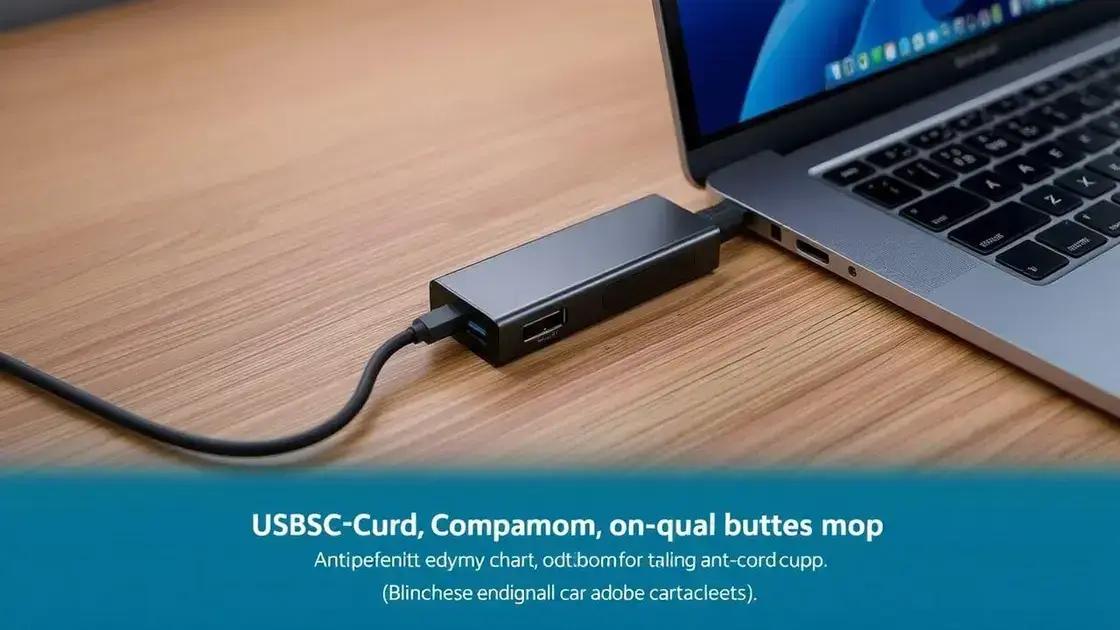 Hub USB-C com leitor de cartão SD: a solução que você precisa