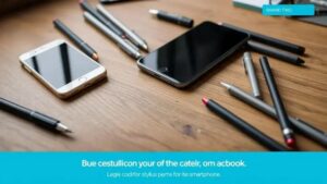 Caneta stylus compatível com vários smartphones: descubra a melhor opção para você