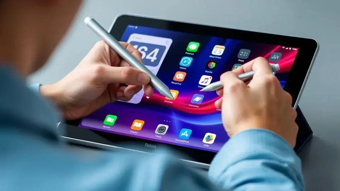 Dicas para usar sua caneta stylus Dicas para usar sua caneta stylus