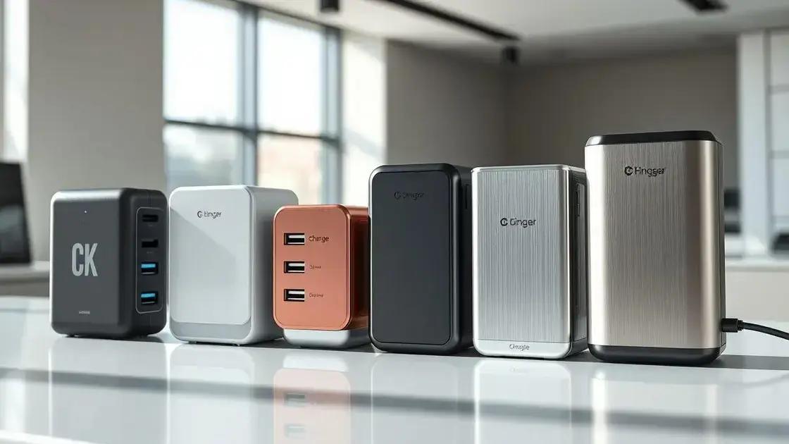 Principais benefícios de usar carregadores rápidos Principais benefícios de usar carregadores rápidos