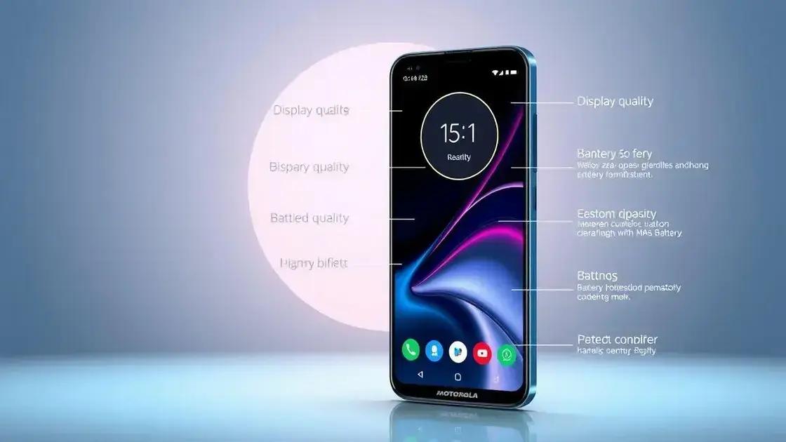 Especificações técnicas e desempenho Especificações técnicas e desempenho