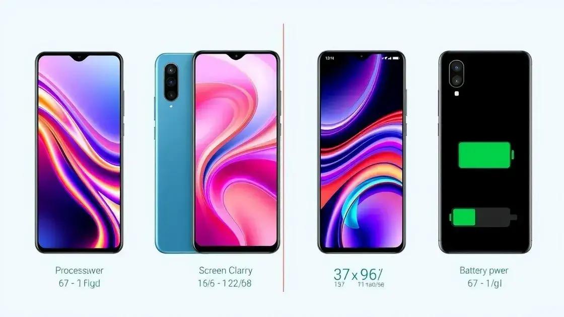 Comparativo com concorrentes de mesma faixa Comparativo com concorrentes de mesma faixa