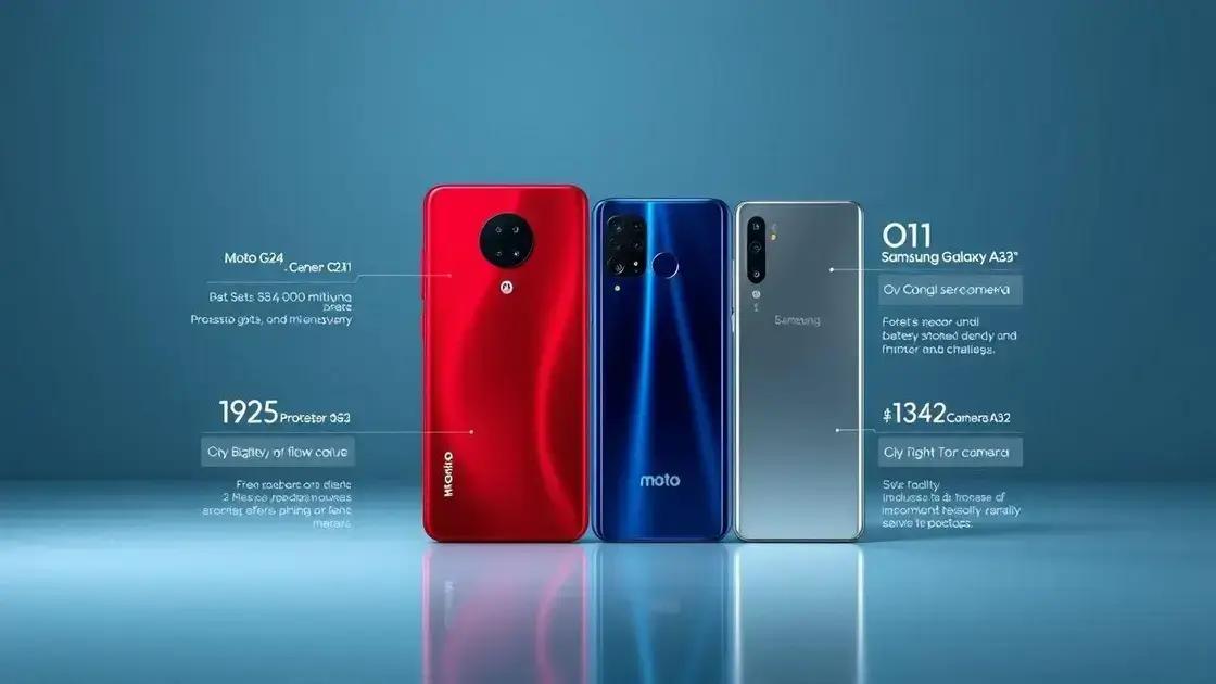 Comparativo com modelos da mesma faixa Comparativo com modelos da mesma faixa