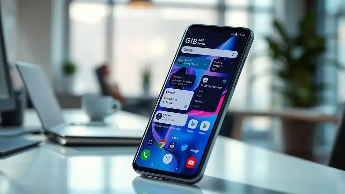 Desempenho do Galaxy A06 em tarefas diárias