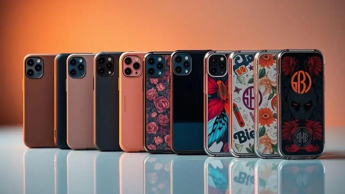 Tipos de capas disponíveis para o iPhone 15 Pro Max Tipos de capas disponíveis para o iPhone 15 Pro Max