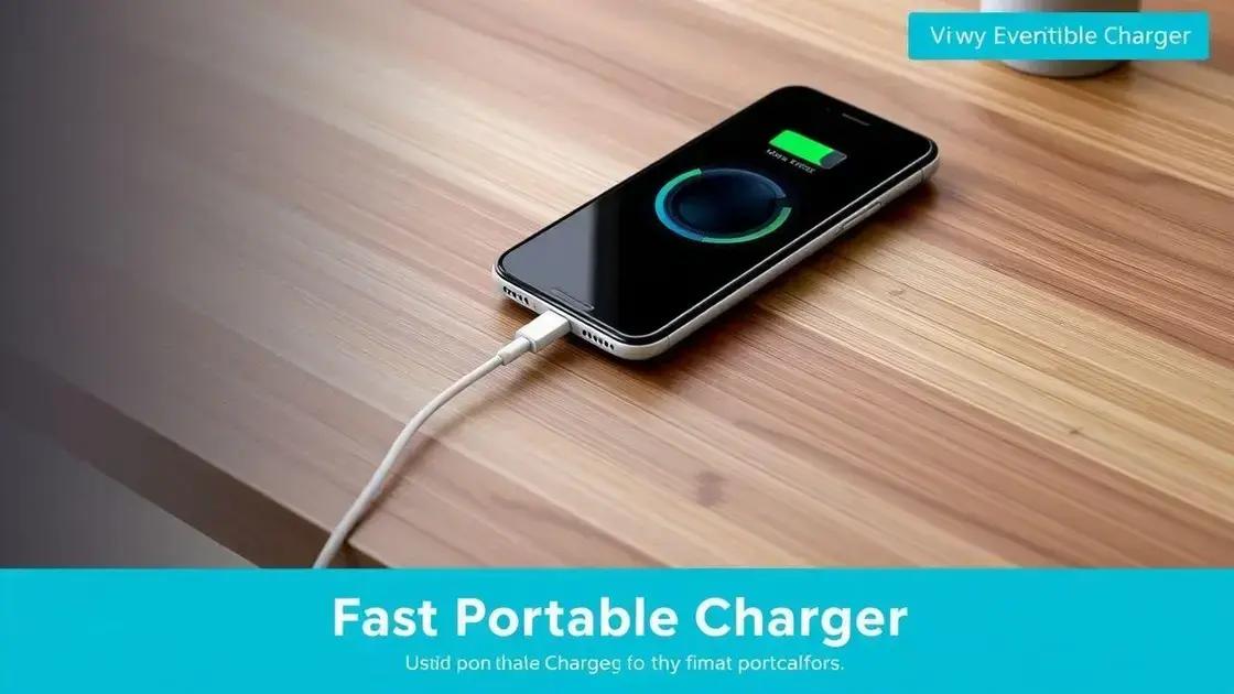 Carregador portátil mais rápido para smartphones: escolha o ideal e nunca fique sem bateria