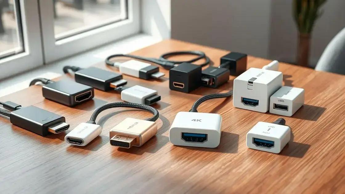 Como escolher o melhor adaptador USB-C para HDMI 4K