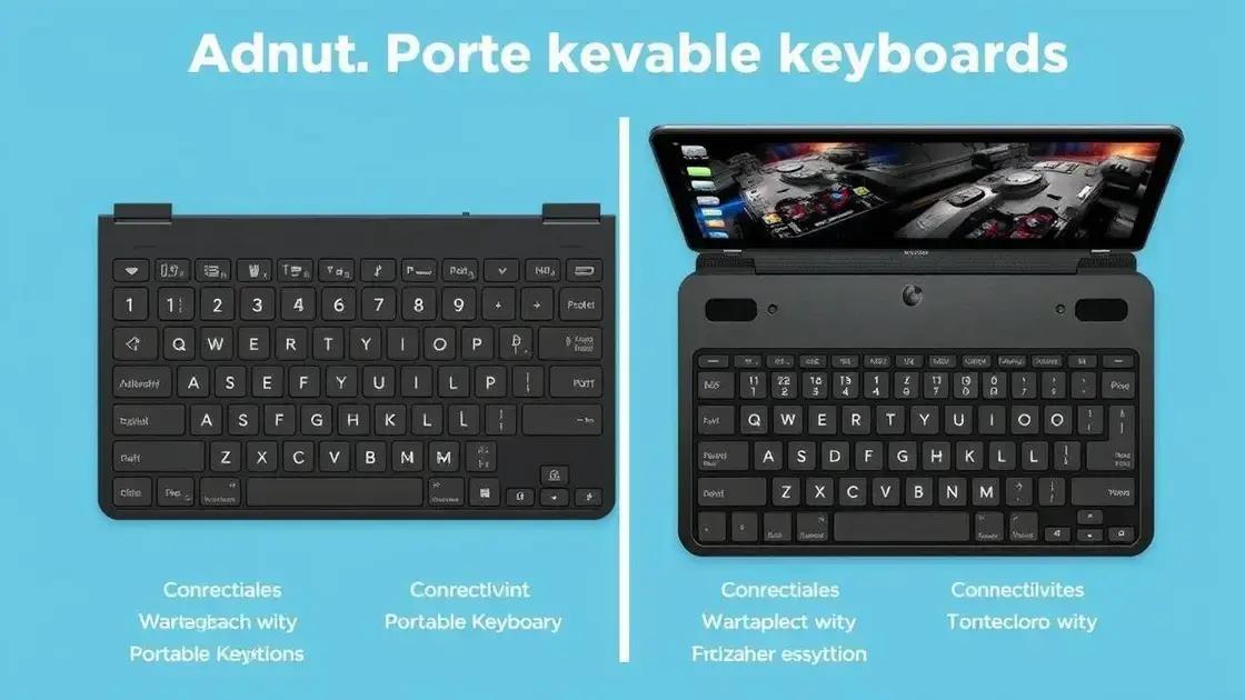 Comparativo entre os teclados mais populares