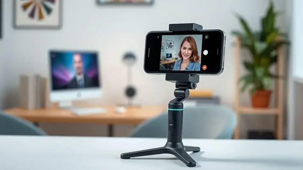 Suporte ajustável para live e videochamadas: como escolher o ideal