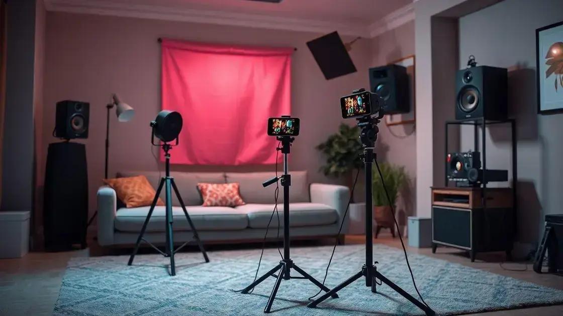 Dicas para melhorar sua transmissão ao vivo Dicas para melhorar sua transmissão ao vivo