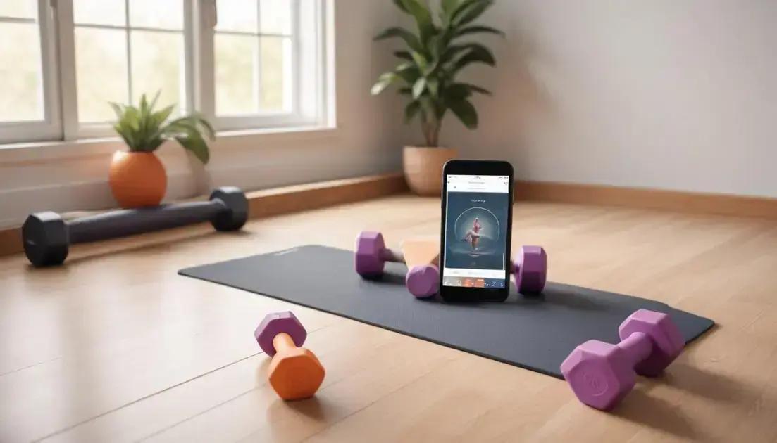 Vantagens de treinar em casa com apps Vantagens de treinar em casa com apps