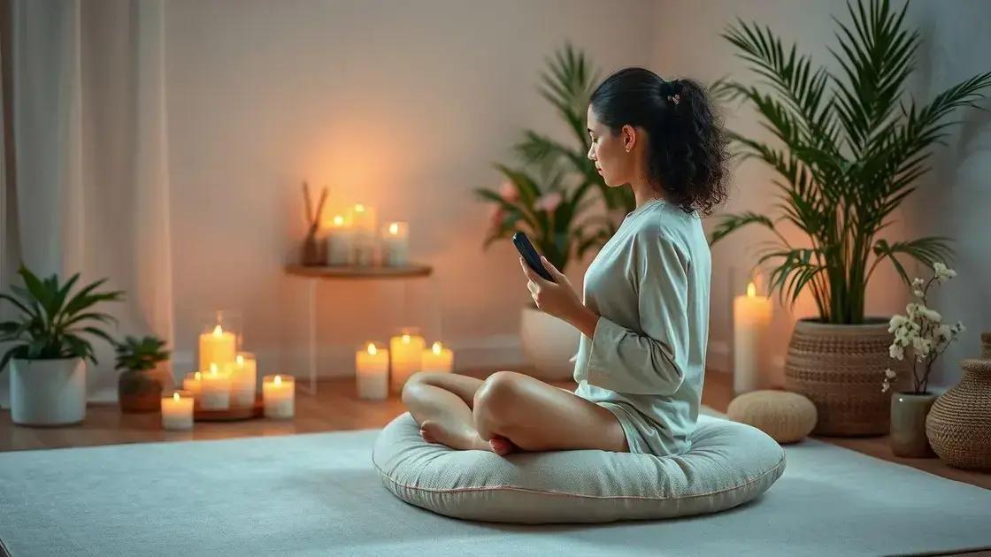 Dicas para usar aplicativos de meditação de forma eficaz Dicas para usar aplicativos de meditação de forma eficaz
