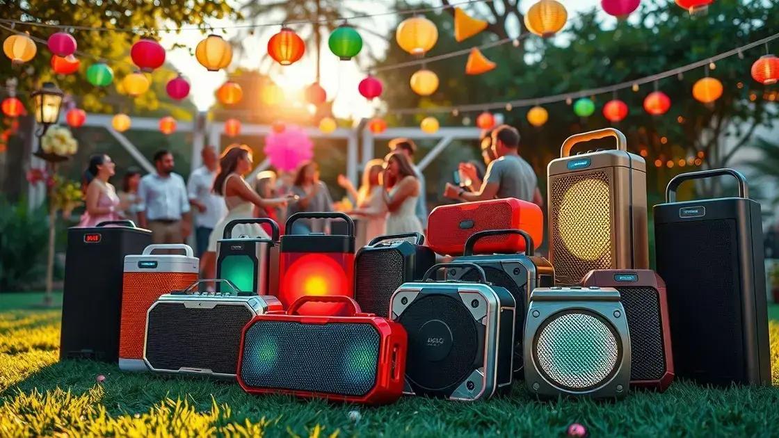 Os melhores modelos de caixas de som portáteis