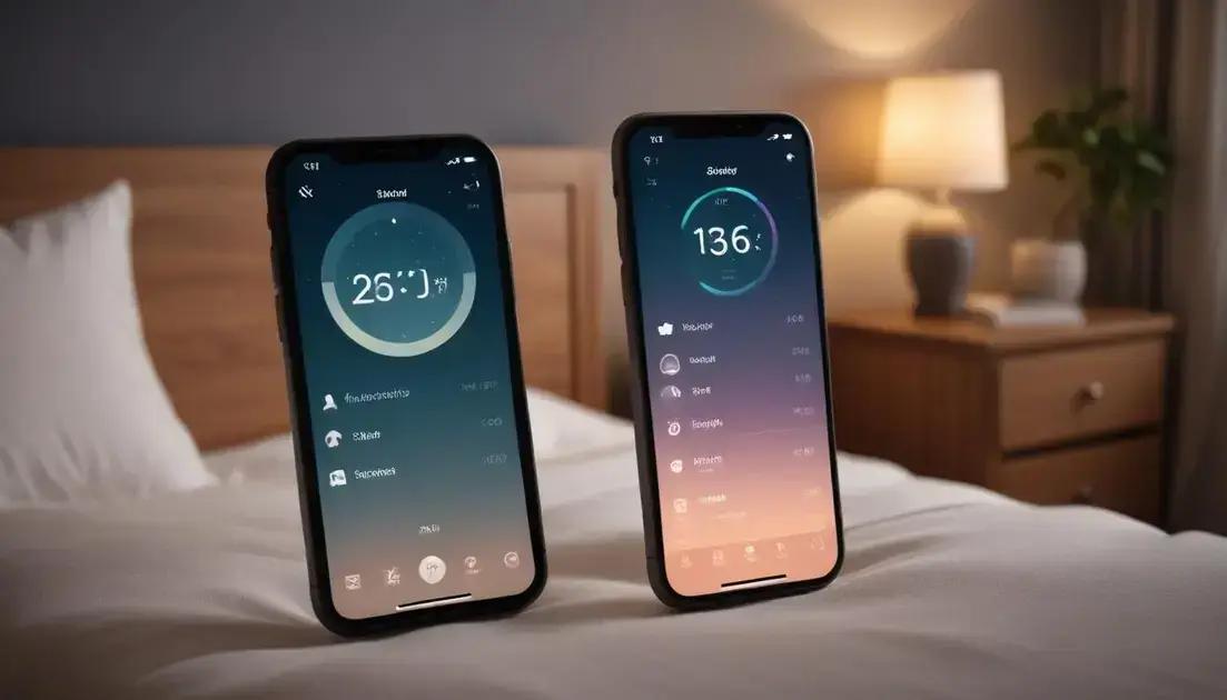 principais recursos dos aplicativos para dormir