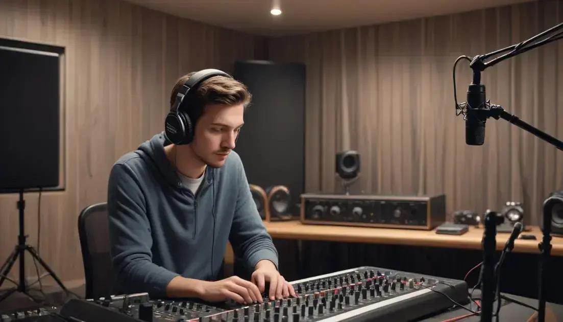 Dicas para otimizar a gravação de áudio