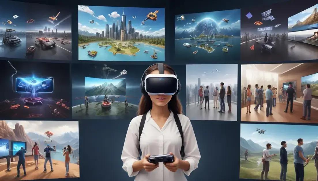 Principais tipos de aplicativos de realidade virtual Principais tipos de aplicativos de realidade virtual
