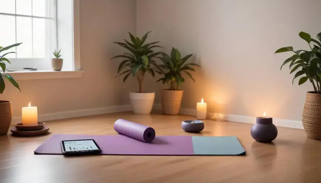 Dicas de como usar aplicativos de yoga em casa Dicas de como usar aplicativos de yoga em casa